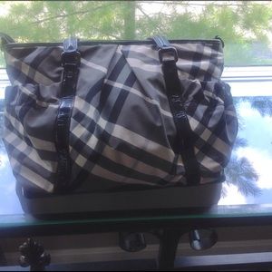 Burberry Diaper Bag Tote 💗 Check Checkered
